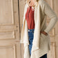 Waffle Wrap Button Sweater - FINAL SALE FF Tops