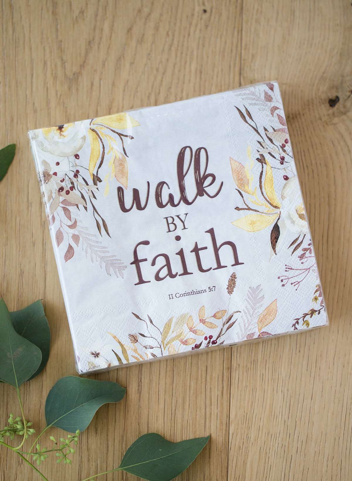 Walk By Faith Napkin FF Home + Lifestyle