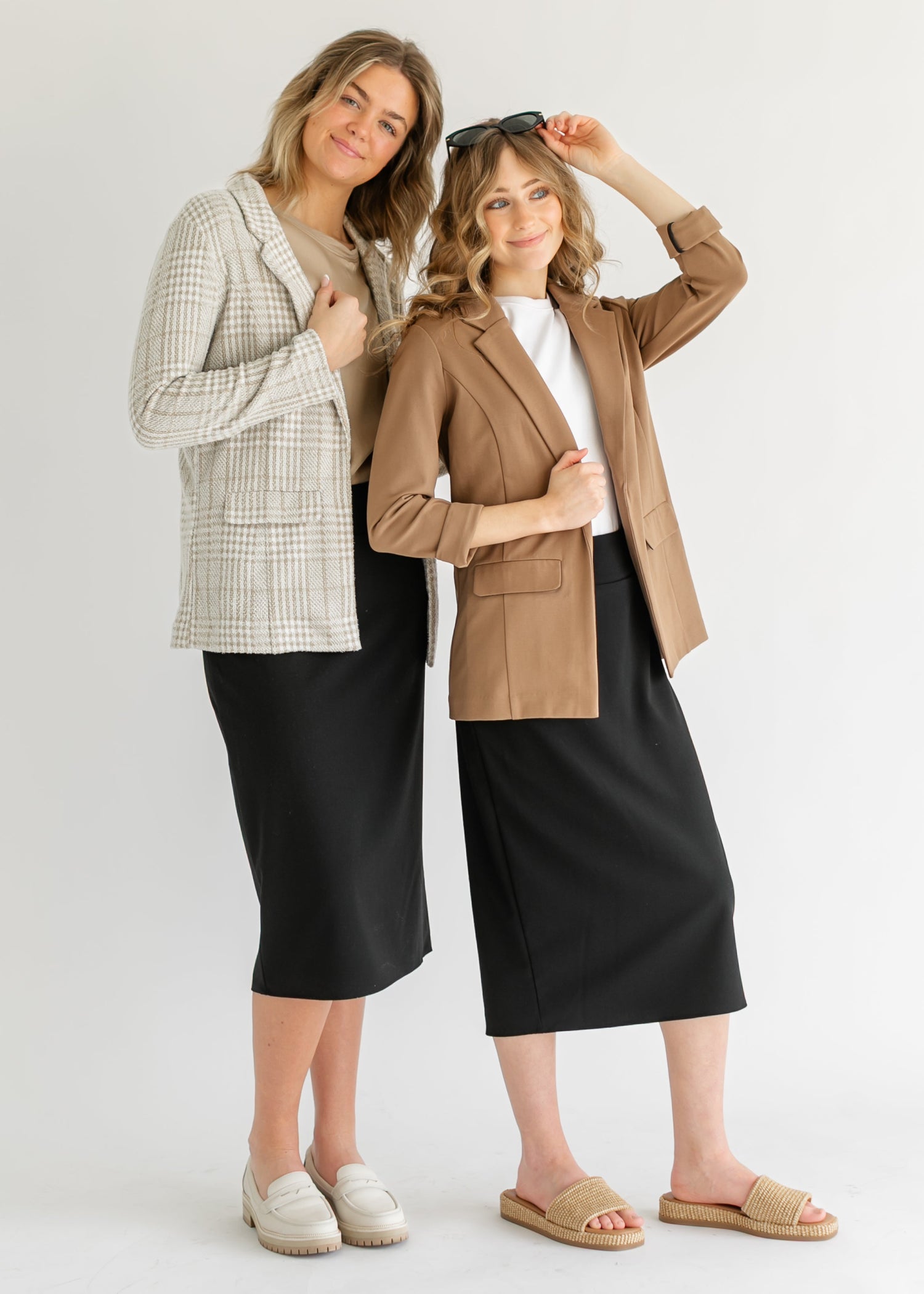 Wanda Classic Pencil Midi Skirt IC Skirts