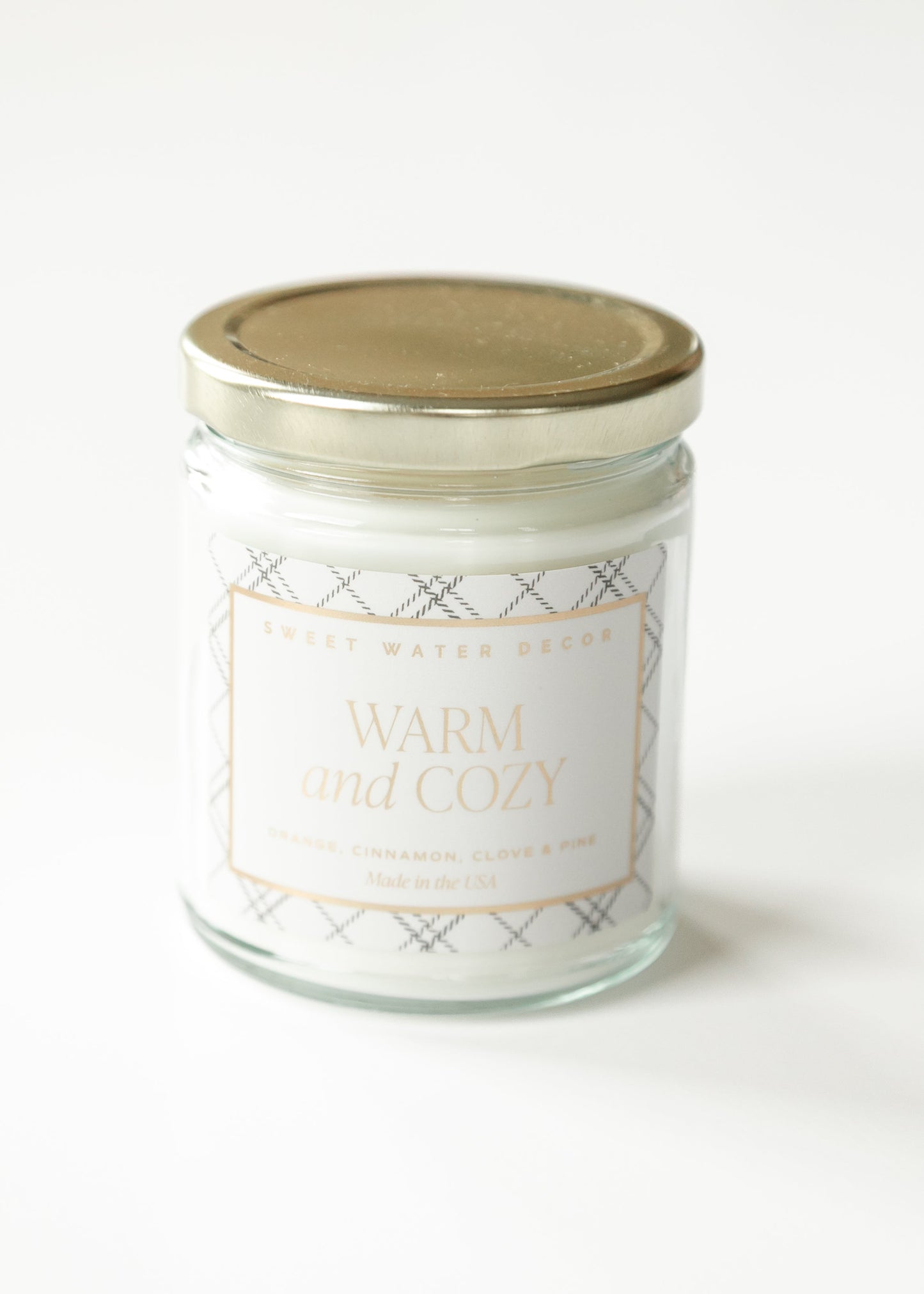 Warm and Cozy 9 oz Soy Candle FF Home + Lifestyle