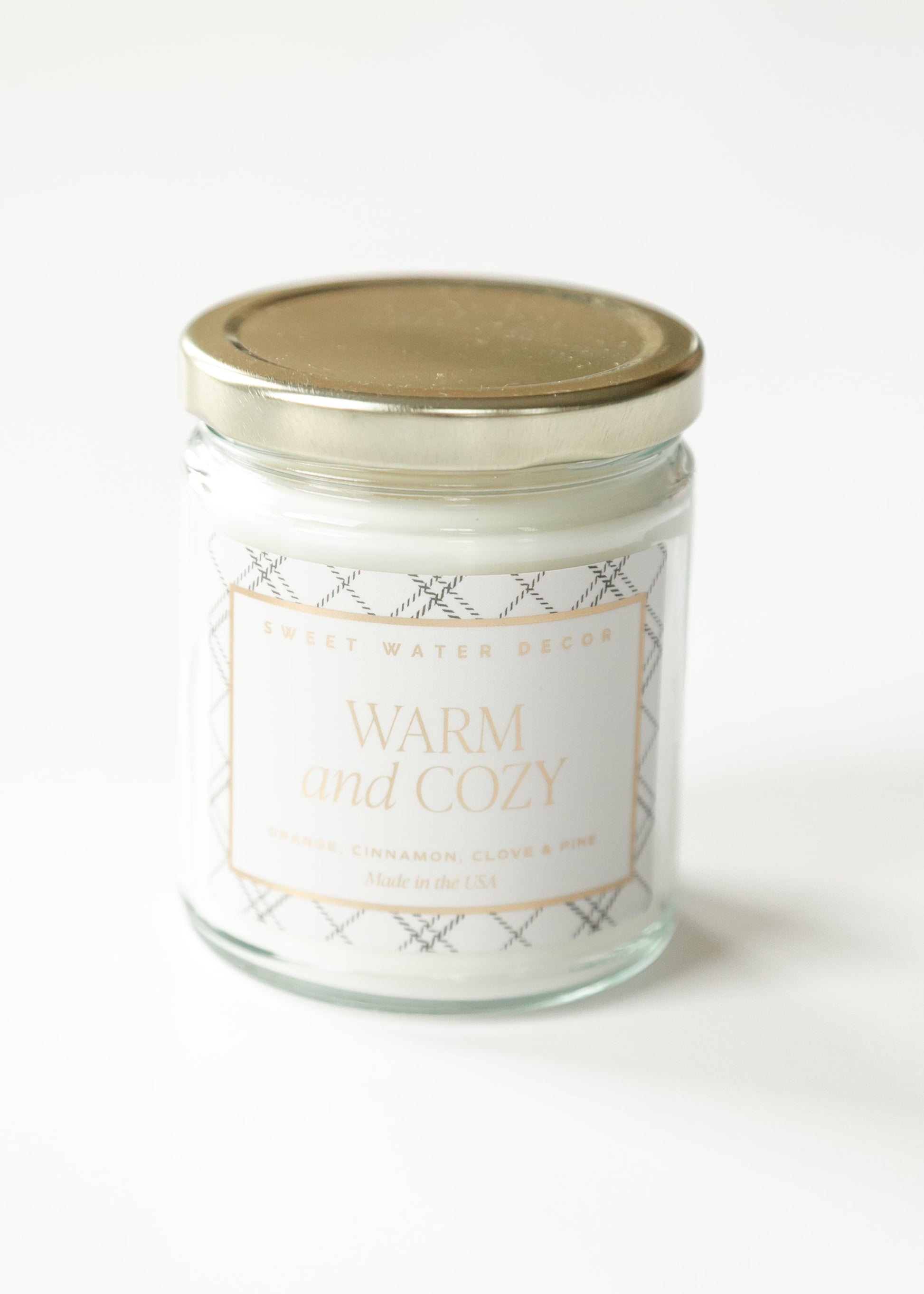 Warm and Cozy 9 oz Soy Candle FF Home + Lifestyle