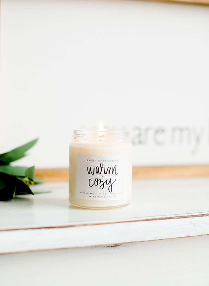 Warm + Cozy Soy Candle FF Home + Lifestyle