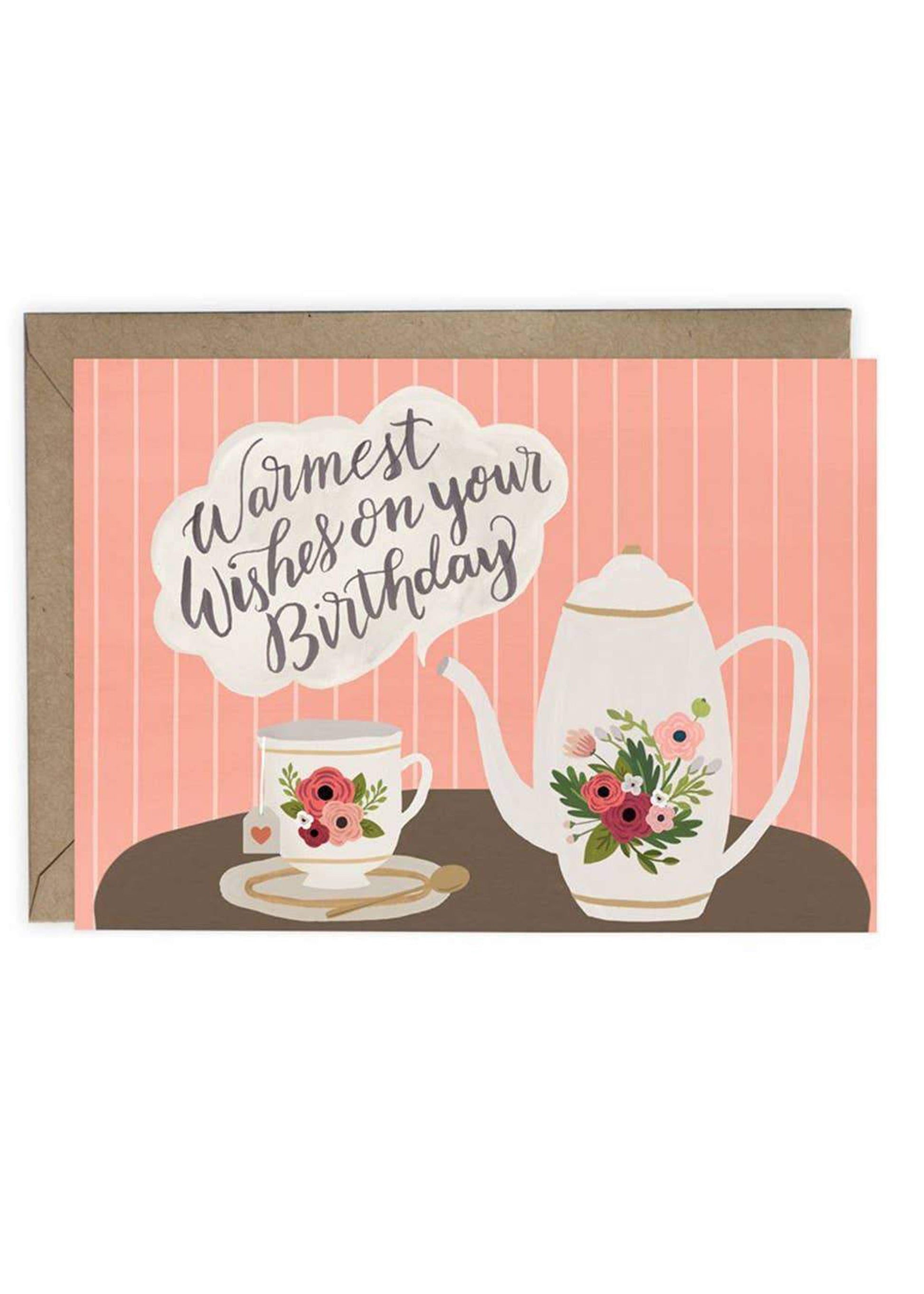 Warmest Wishes Birthday Card - FINAL SALE FF Home + Lifestyle