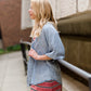 Washed Denim Dolman Open Jacket - FINAL SALE Layering Essentials