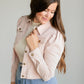 Washed Pink Denim Jacket FF Tops