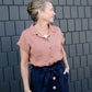 Washed Twill Pocket Top - FINAL SALE FF Tops