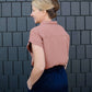 Washed Twill Pocket Top - FINAL SALE FF Tops