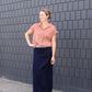 Washed Twill Pocket Top - FINAL SALE Tops
