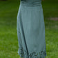 Washed Twill Winged Sleeve Midi Dress - FINAL SALE FF Dresses