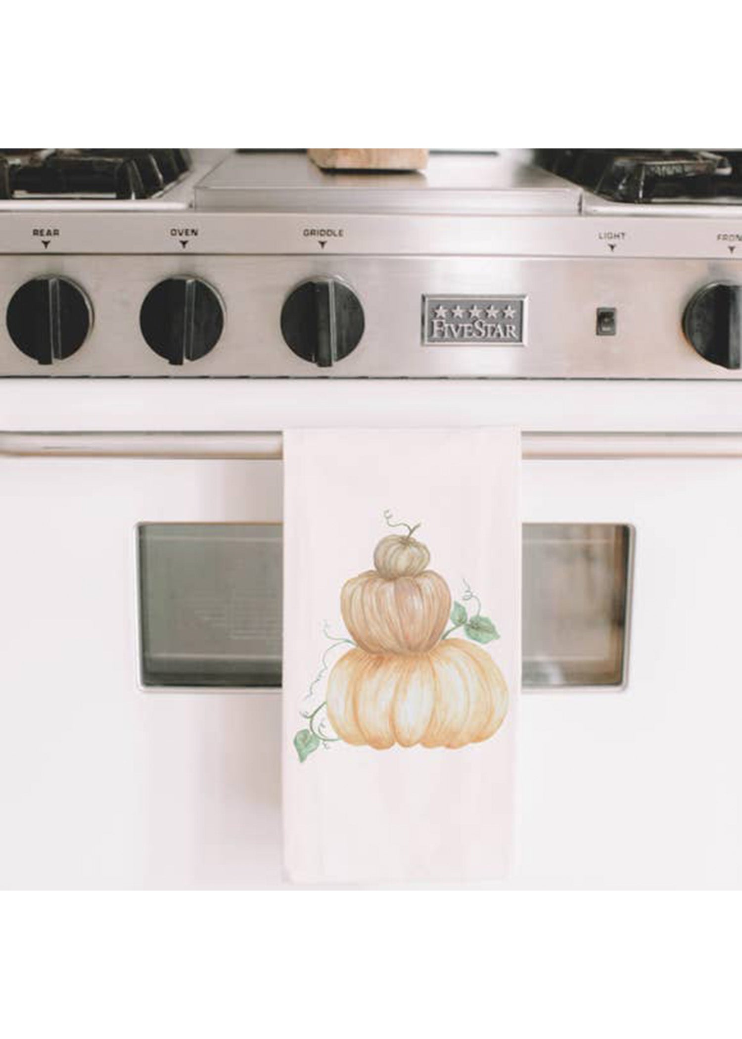 Watercolor Pumpkin Tea Towel FF Home + Lifestyle