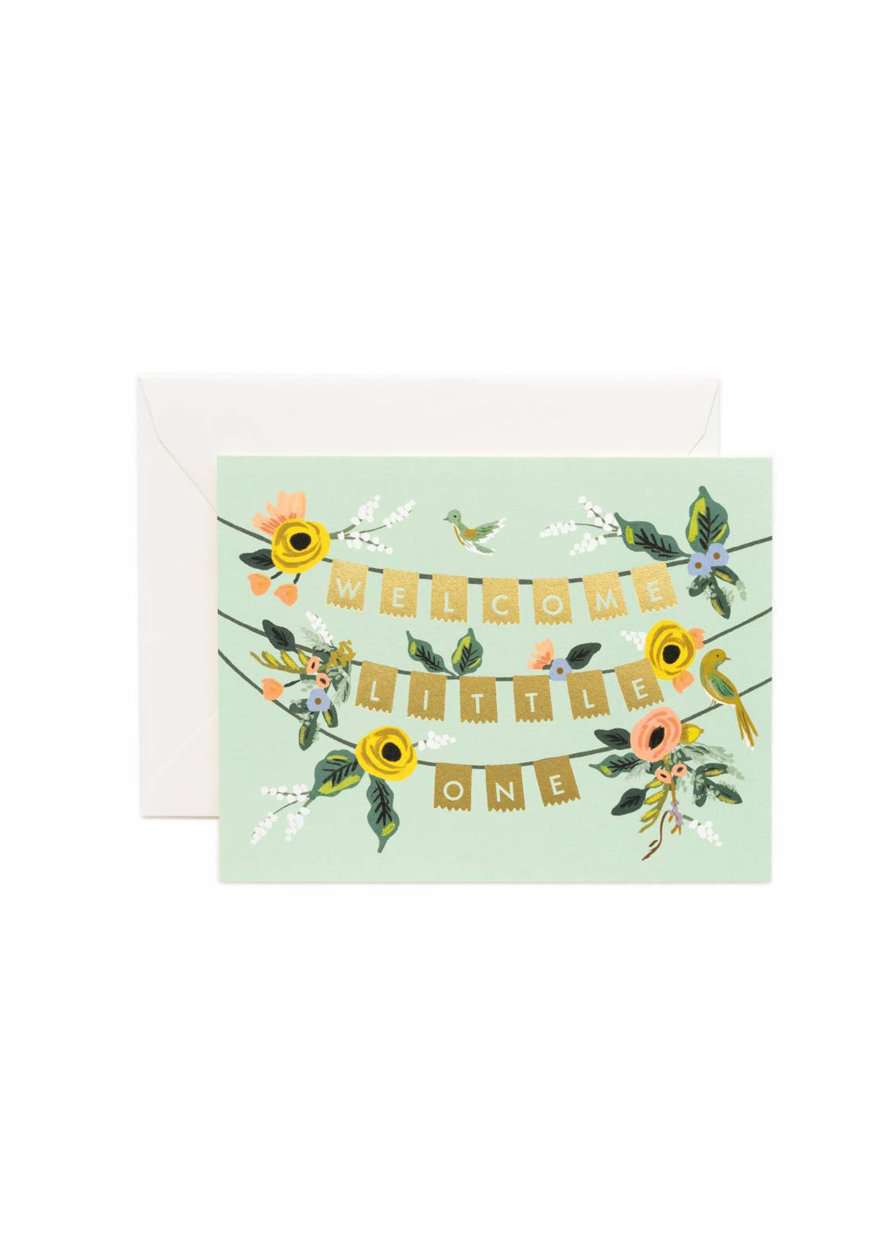 Welcome Baby Card - FINAL SALE FF Home + Lifestyle