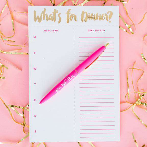 What's For Dinner Notepad FF Home + Lifestyle