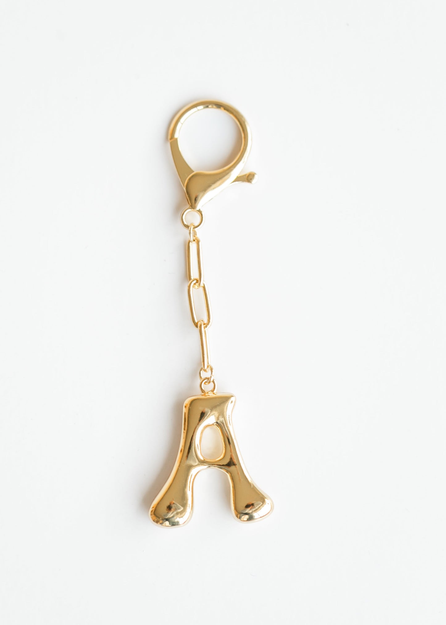 Whimsy Balloon Letter Initial Bag Charm Accessory A