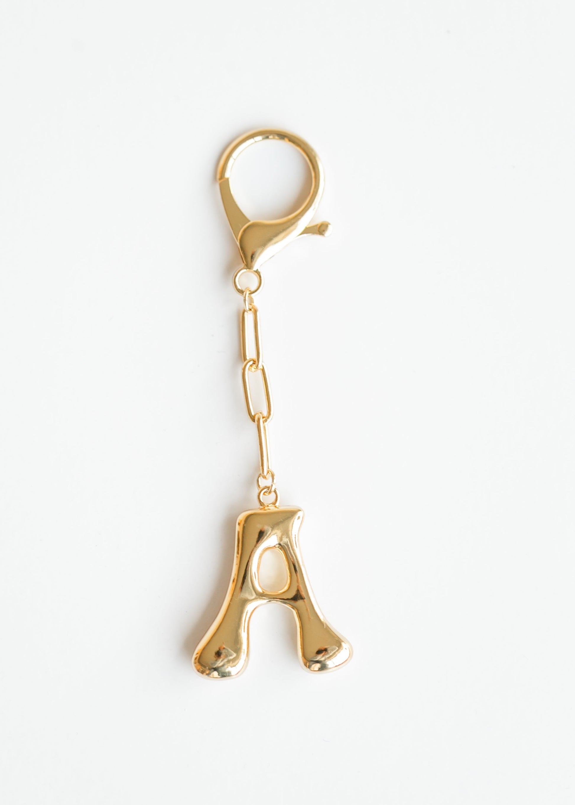 Whimsy Balloon Letter Initial Bag Charm Accessory A