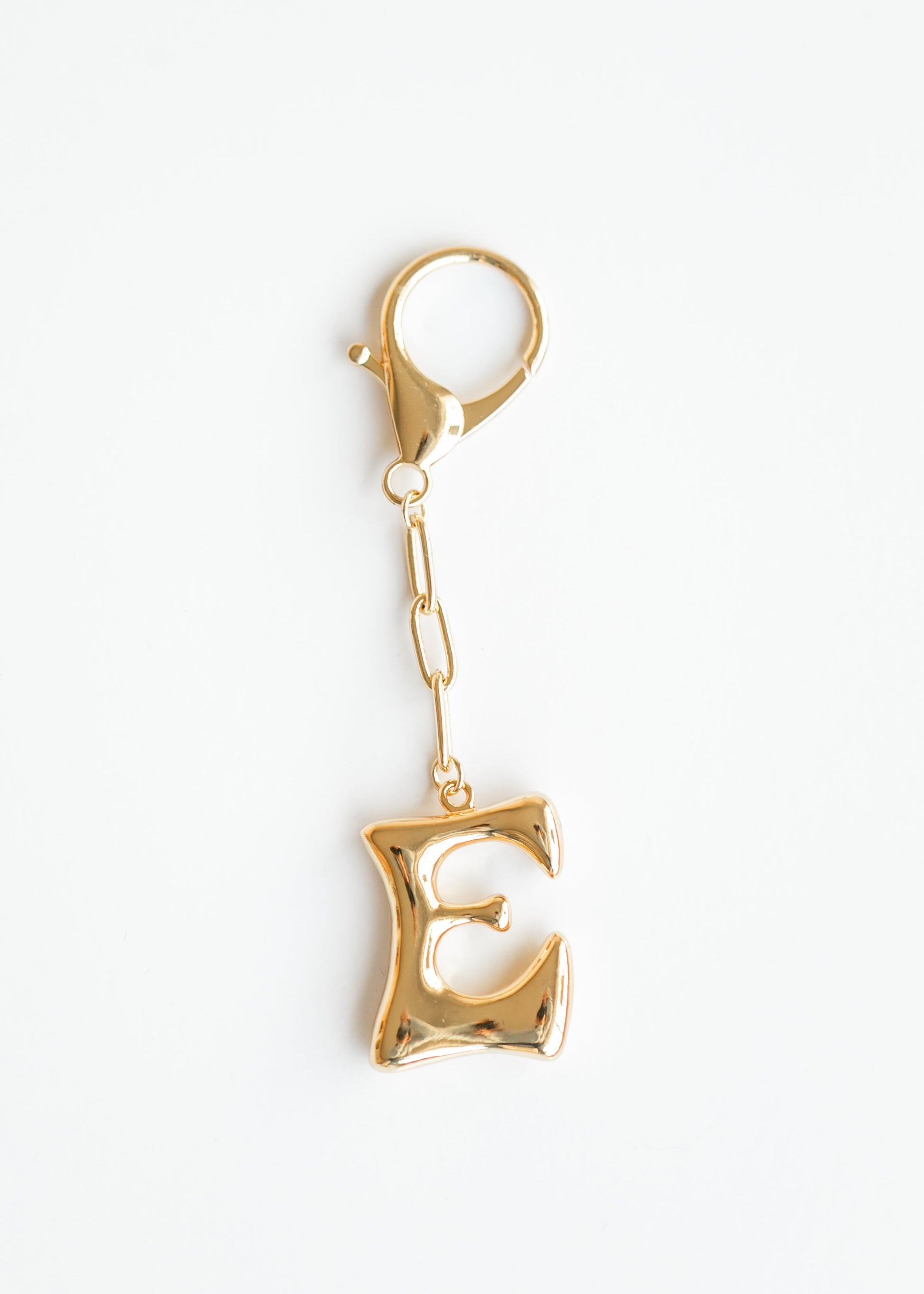 Whimsy Balloon Letter Initial Bag Charm Accessory E