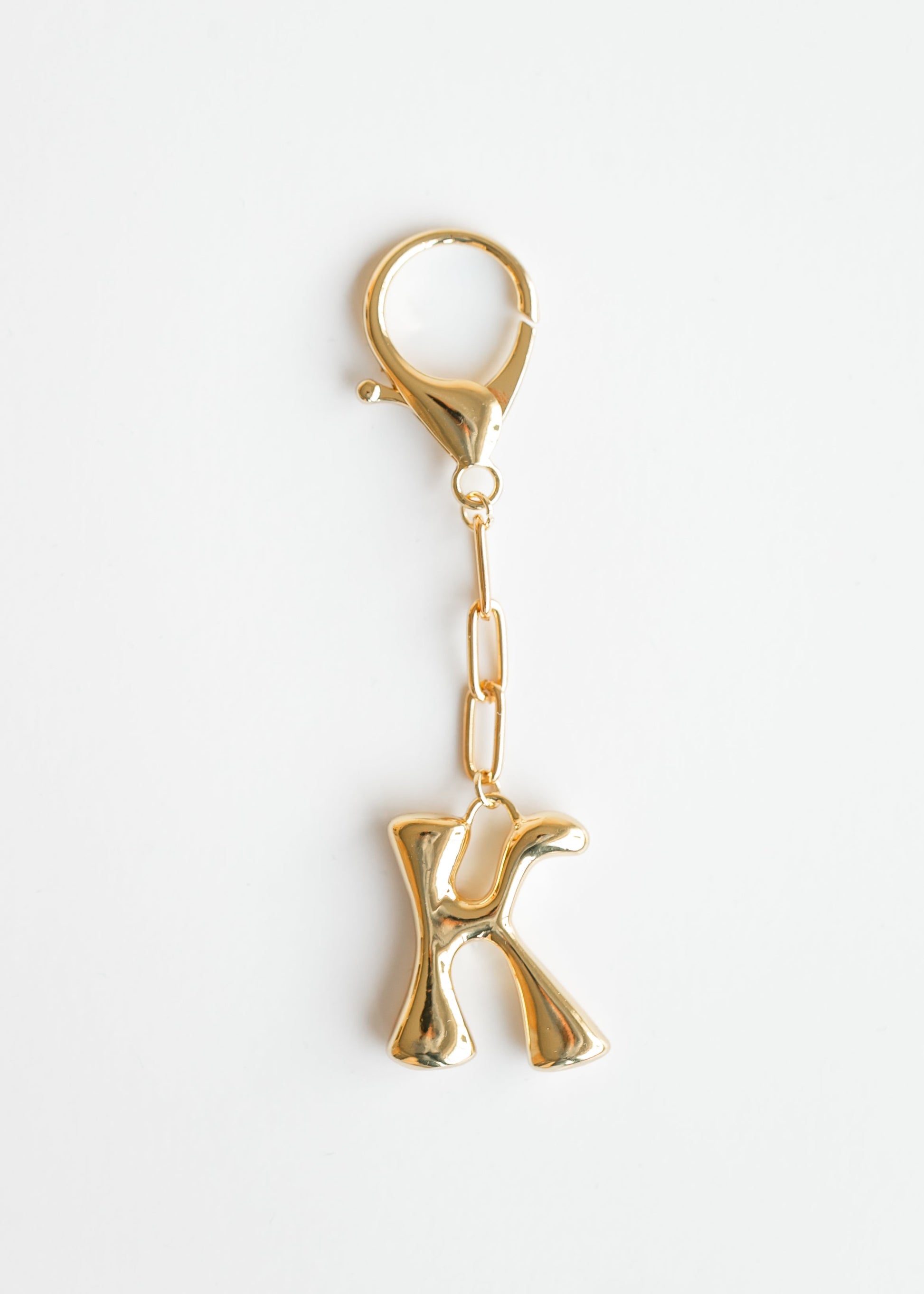 Whimsy Balloon Letter Initial Bag Charm Accessory K