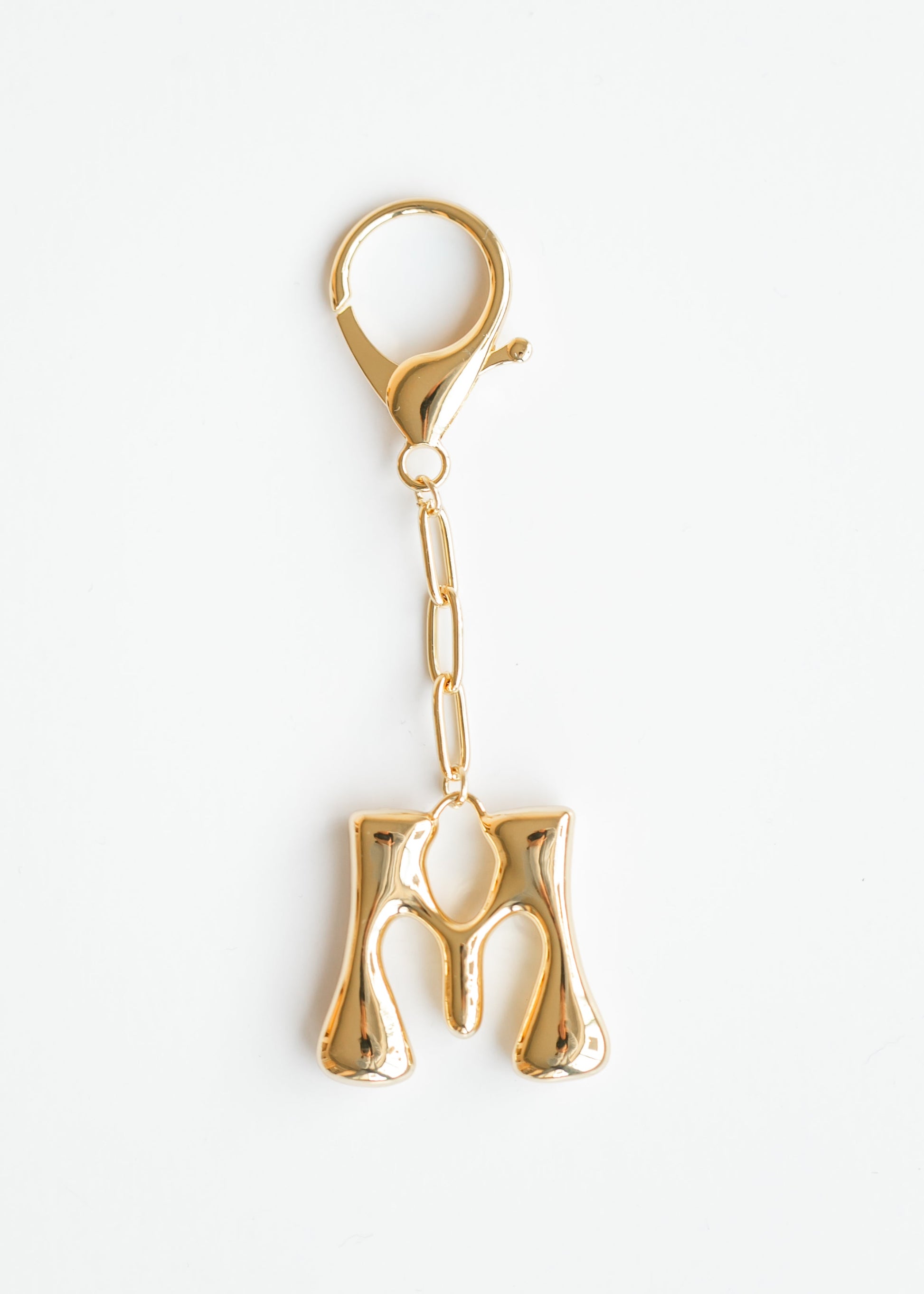 Whimsy Balloon Letter Initial Bag Charm Accessory M
