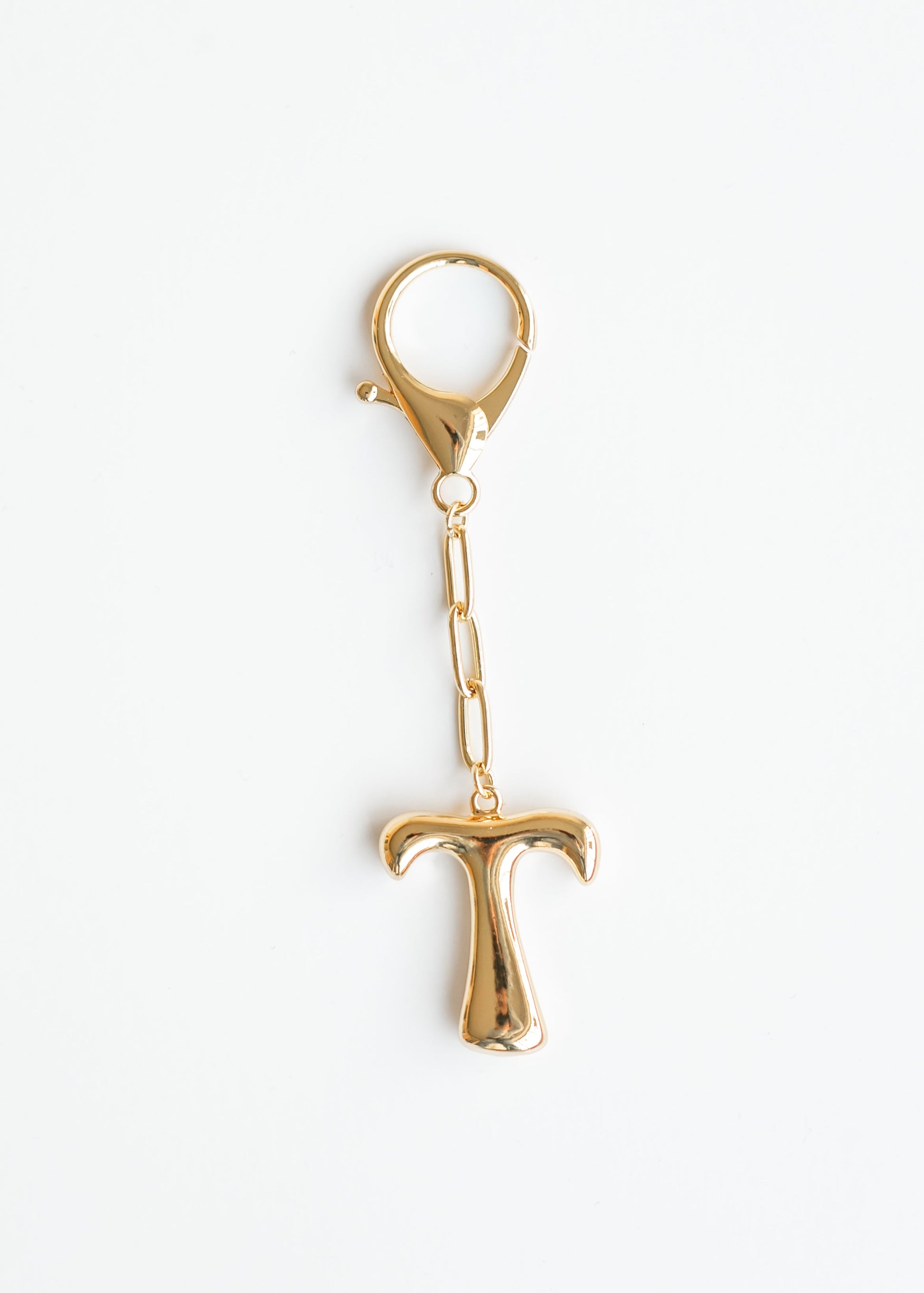 Whimsy Balloon Letter Initial Bag Charm Accessory T