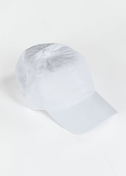 White Cotton Baseball Hat Accessory