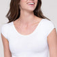 White Cropped Demi Tank - FINAL SALE FF Tops