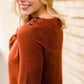 Wide Sleeve Detail Top FF Tops