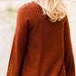 Wide Sleeve Detail Top FF Tops
