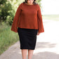 Wide Sleeve Detail Top - FINAL SALE FF Tops