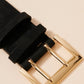 Wide Suede Waist Belt Accessories