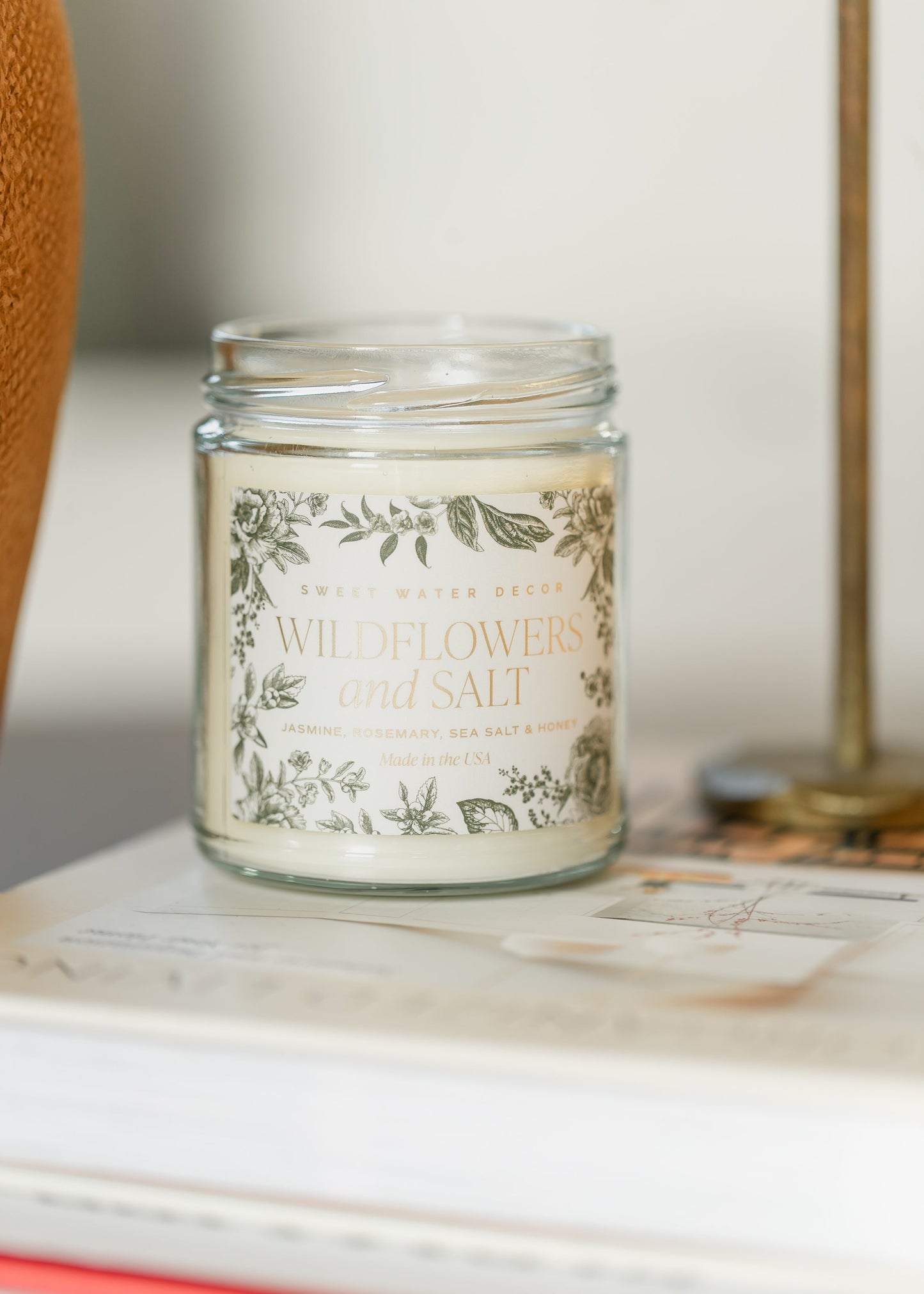 Wildflowers and Salt 9oz Soy Candle Gifts