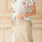 Willow Khaki Long Skirt - FINAL SALE IC Skirts Light Khaki / 12