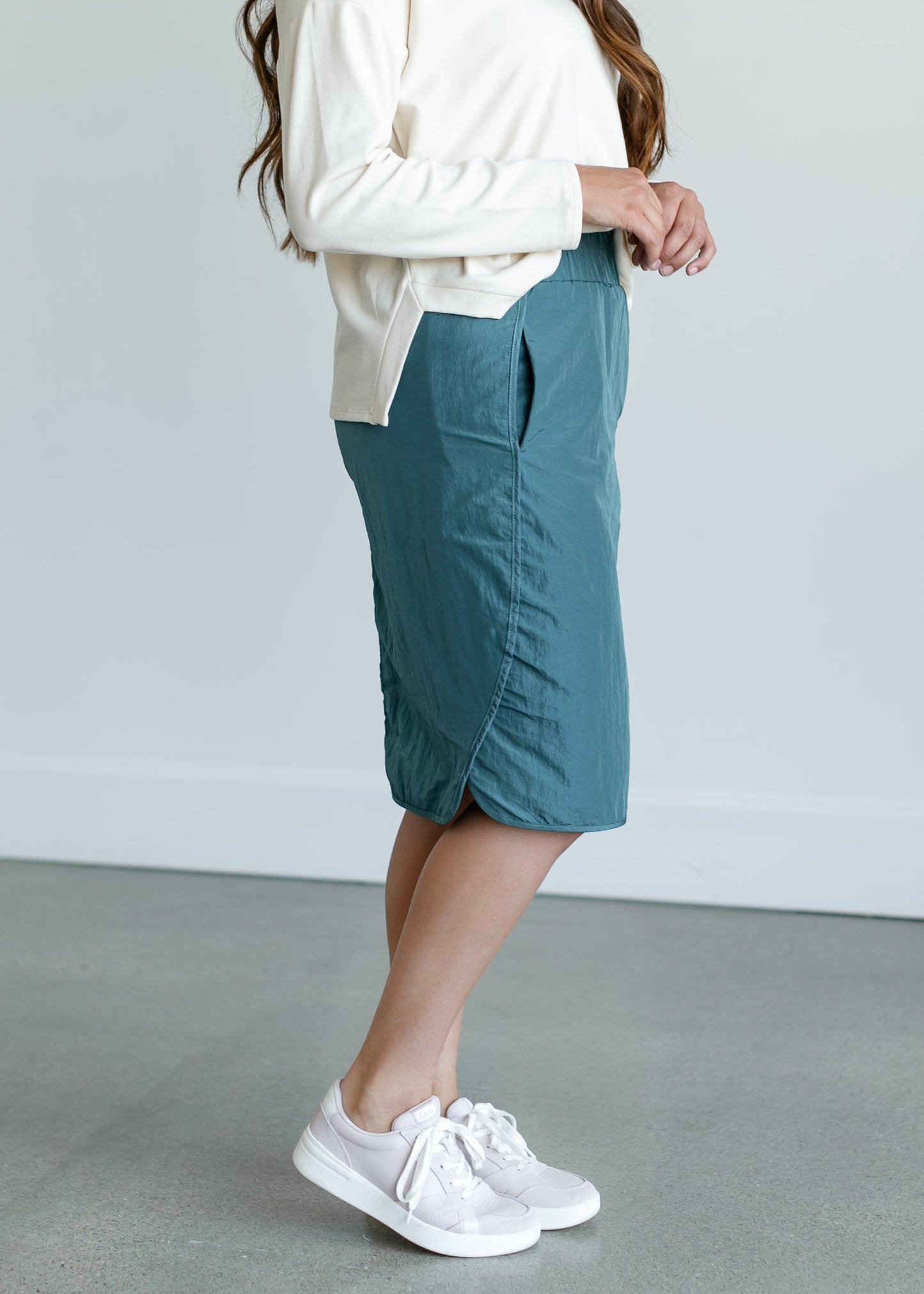 Windy Breaker Midi Skirt IC Skirts