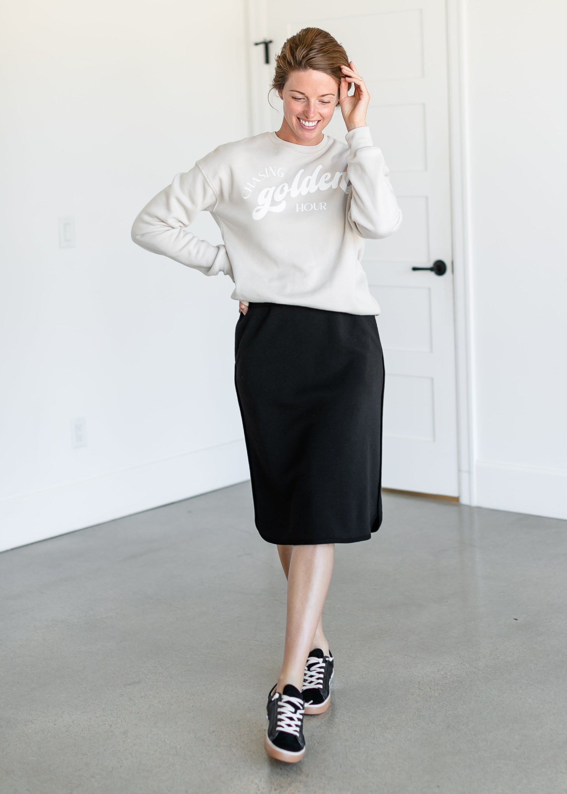 Winnie Sweatshirt Skirt FF Skirts