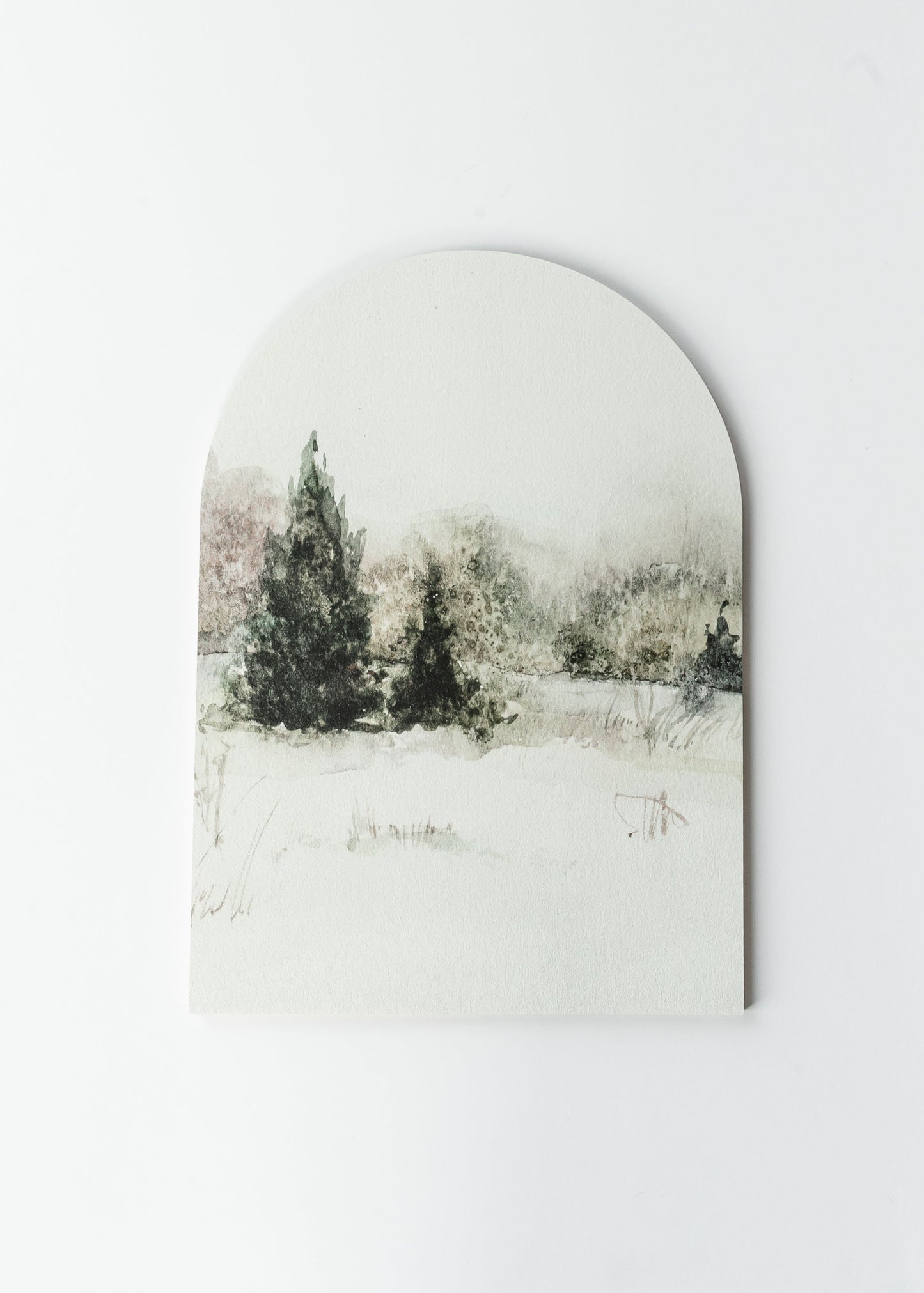 Winter Landscape Arch Wall Art FF Home + Lifestyle