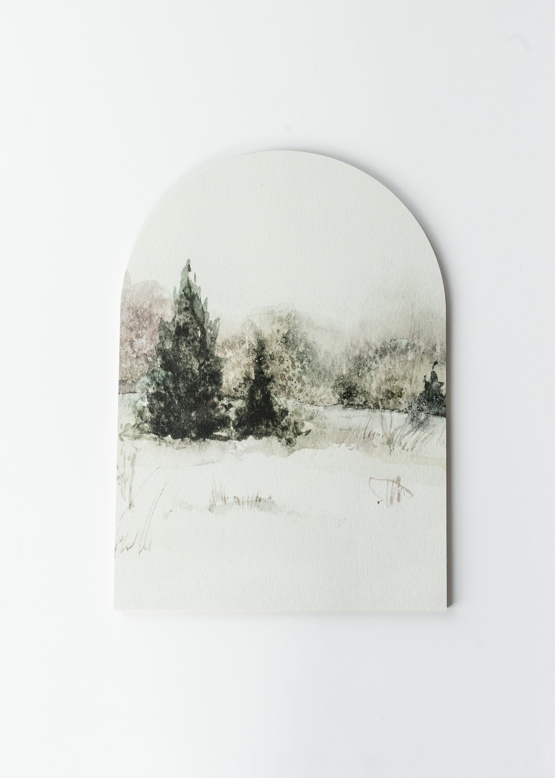 Winter Landscape Arch Wall Art FF Home + Lifestyle