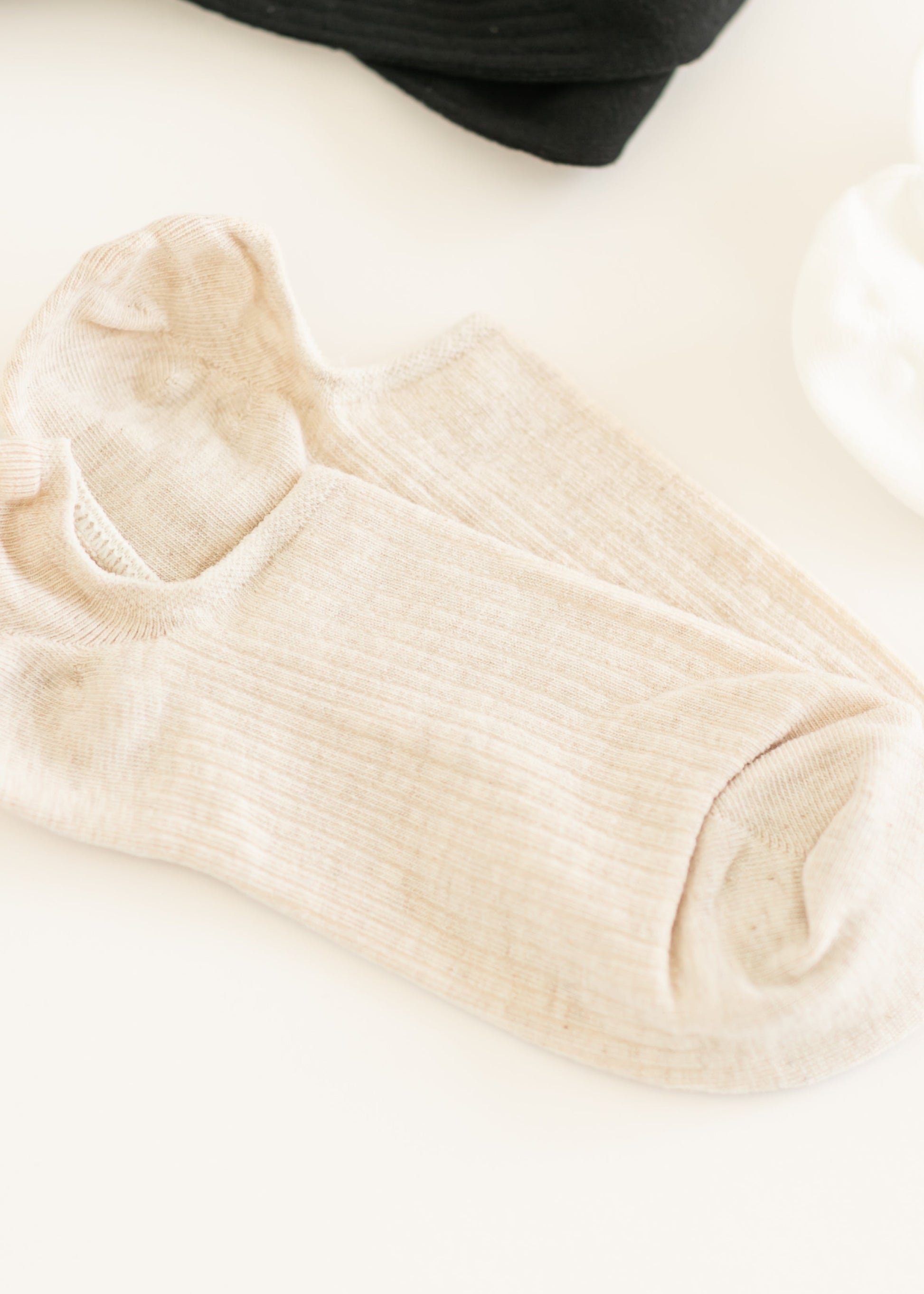 Women's Basic No-Show Socks 3pc Set Accessories