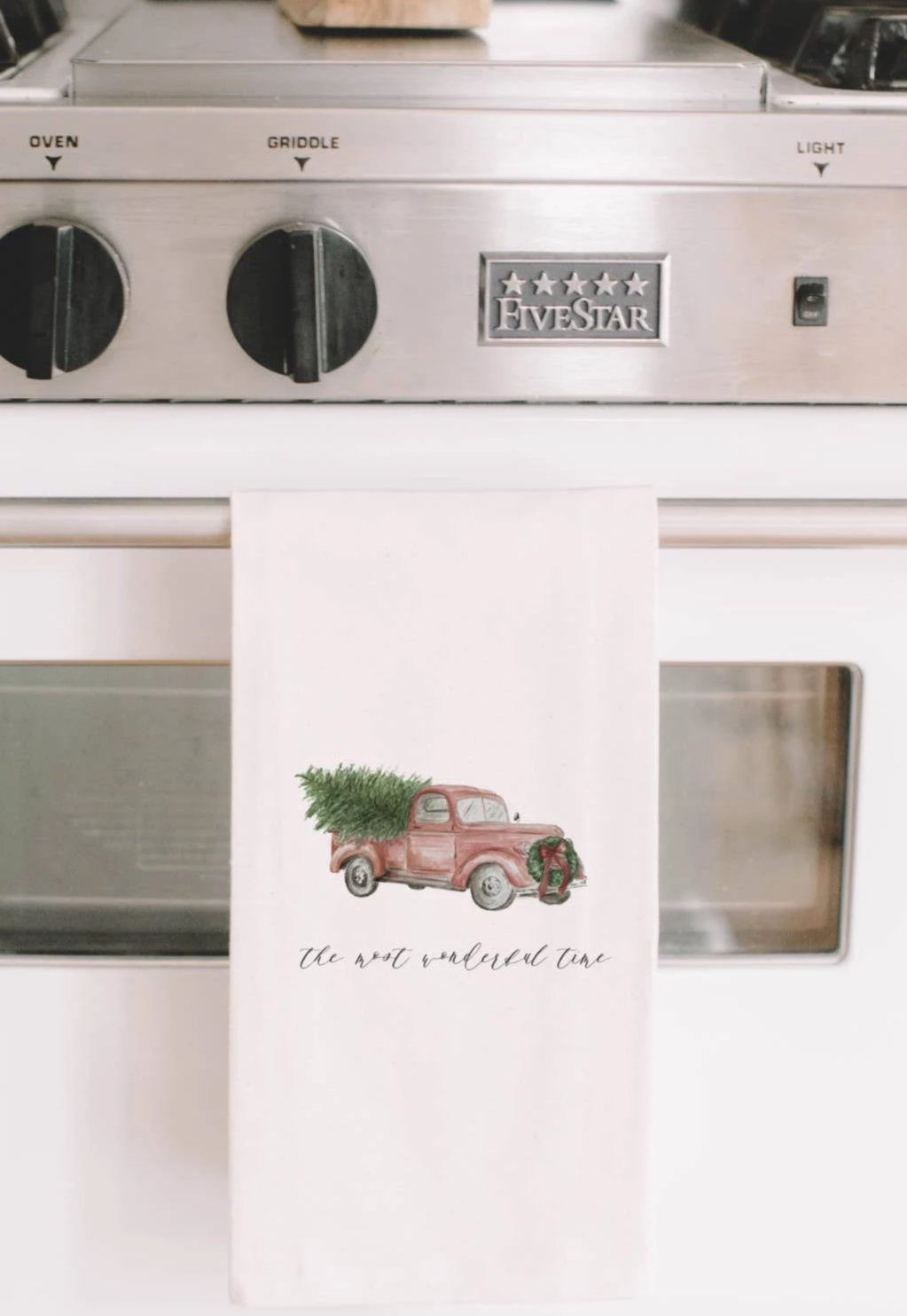 Wonderful Time Of Year Tea Towel - FINAL SALE FF Home + Lifestyle