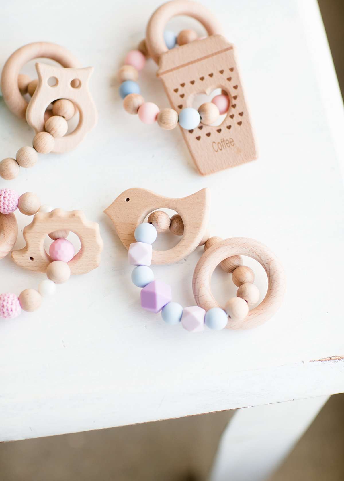 Wood Bead Teether Toy FF Home + Lifestyle
