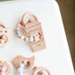 Wood Bead Teether Toy FF Home + Lifestyle Coffee