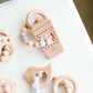 Wood Bead Teether Toy FF Home + Lifestyle Dove