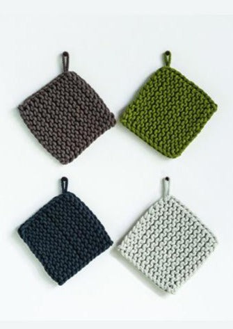 Woodland Square Crocheted Pot Holder FF Home + Lifestyle