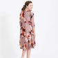 Woodrose Floral Midi Dress FF Dresses