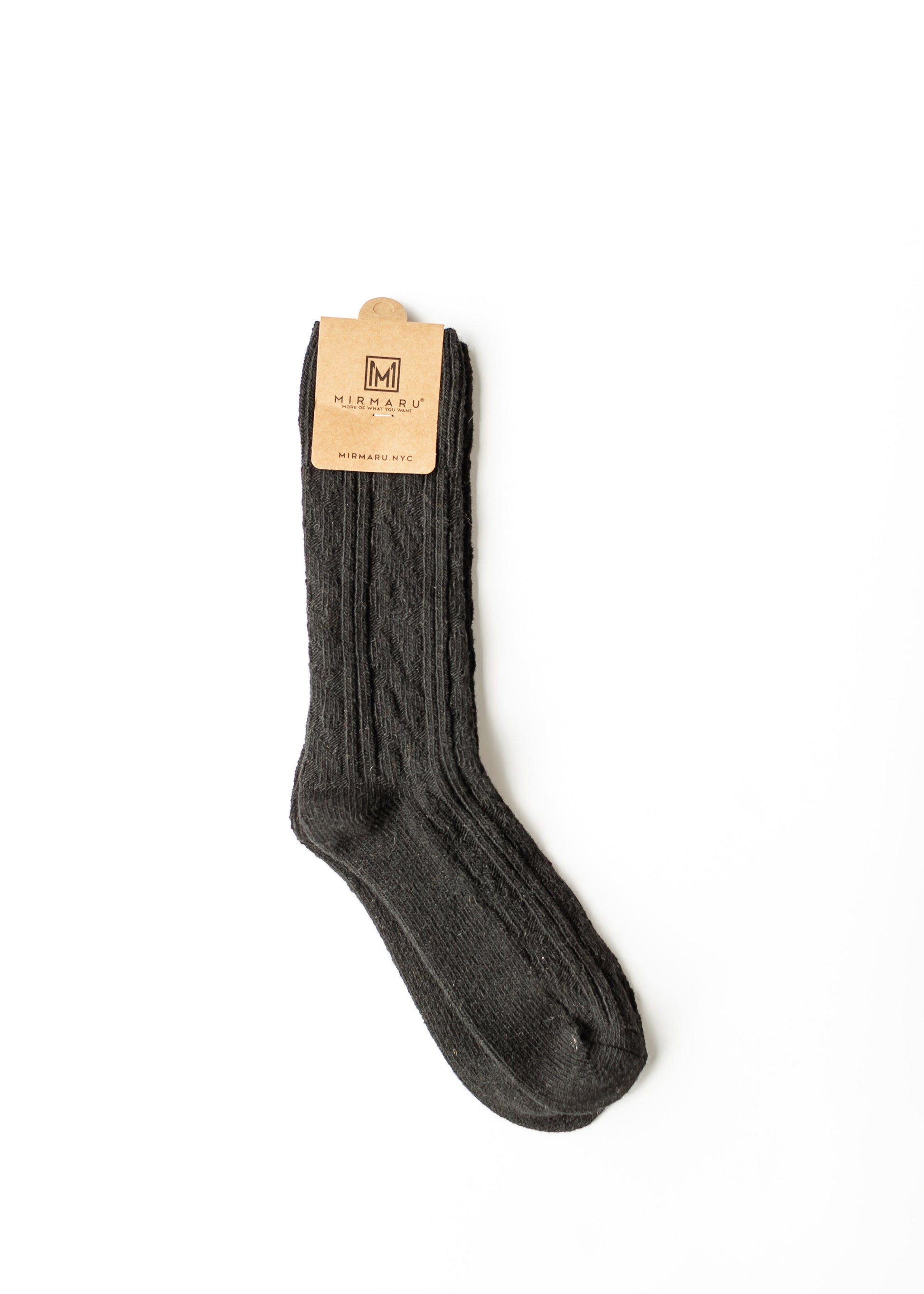 Wool Blend Crew Length Socks Accessories