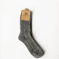 Wool Blend Crew Length Socks Accessories Speckled / Gray