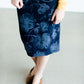 Woven Floral Stretch Skirt - FINAL SALE FF Skirts