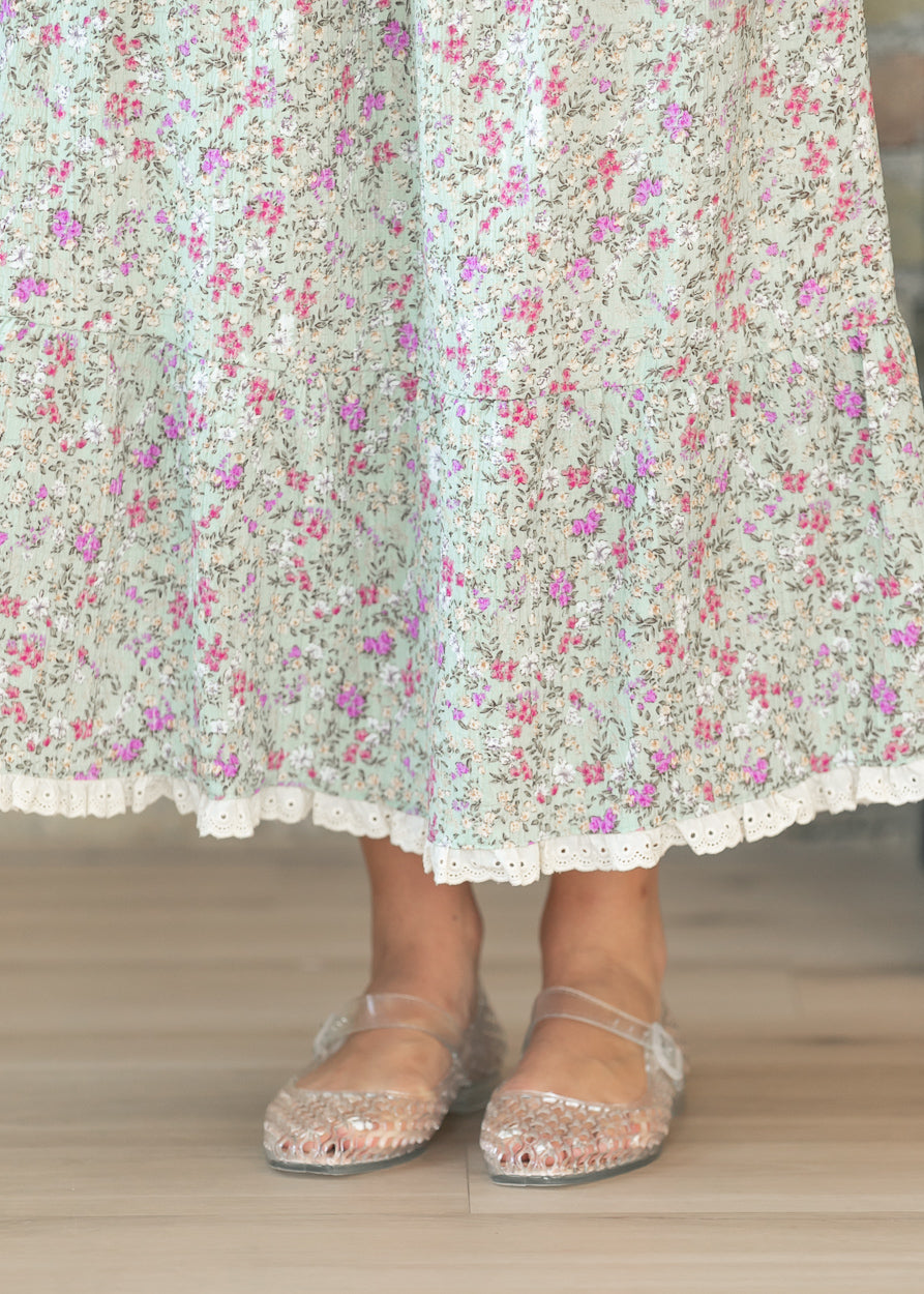 Woven Jelly Mary Jane Flats Shoes