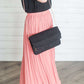 Woven Roll Over Clutch-FINAL SALE Accessories