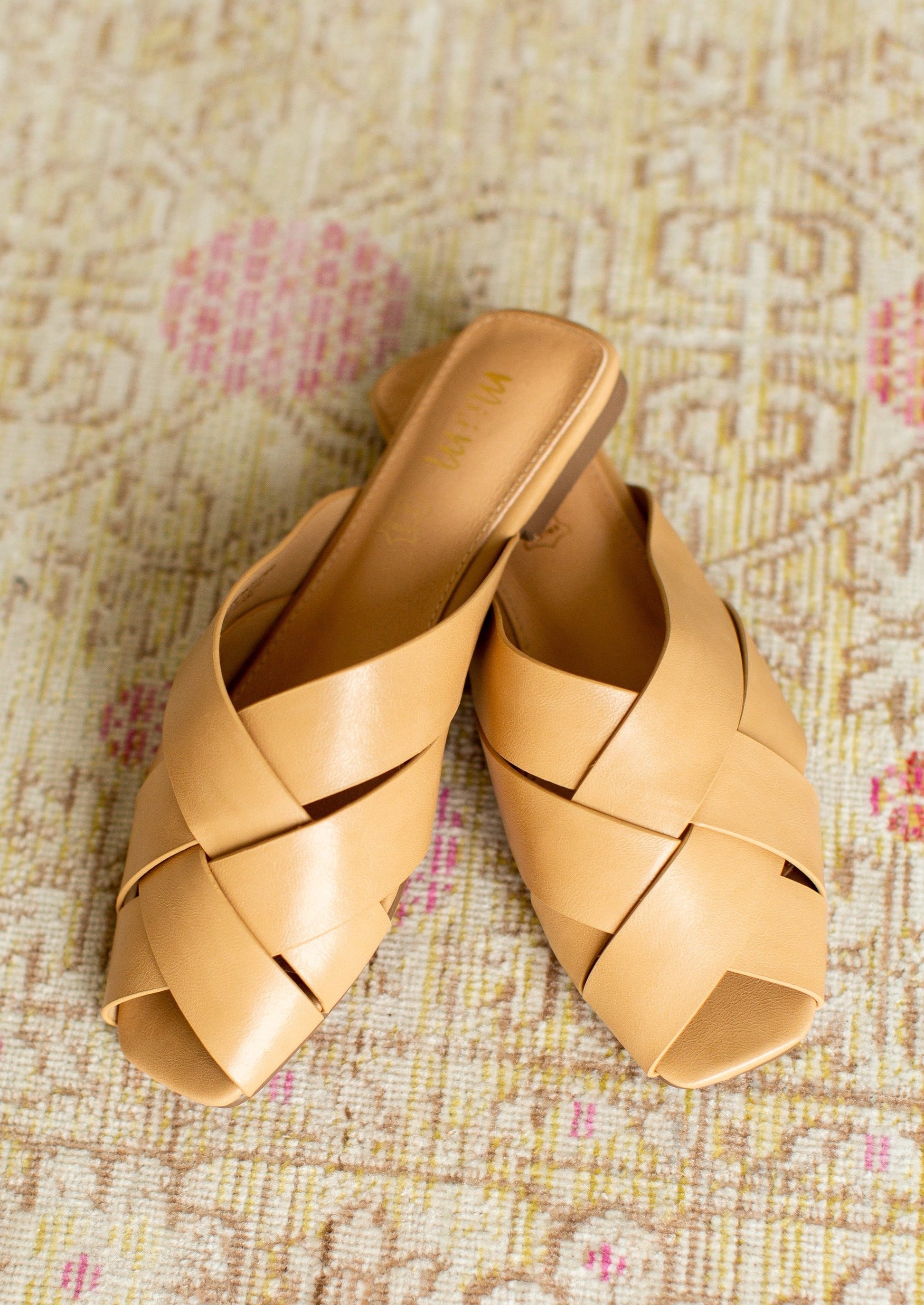 Woven Square Toed Flat - FINAL SALE Shoes