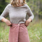 Wrap Corduroy Midi Skirt FF Skirts