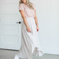 Wrap High Low Midi Skirt Skirts