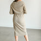 Wren Long Sleeve V-Neck Sweater Dress FF Dresses